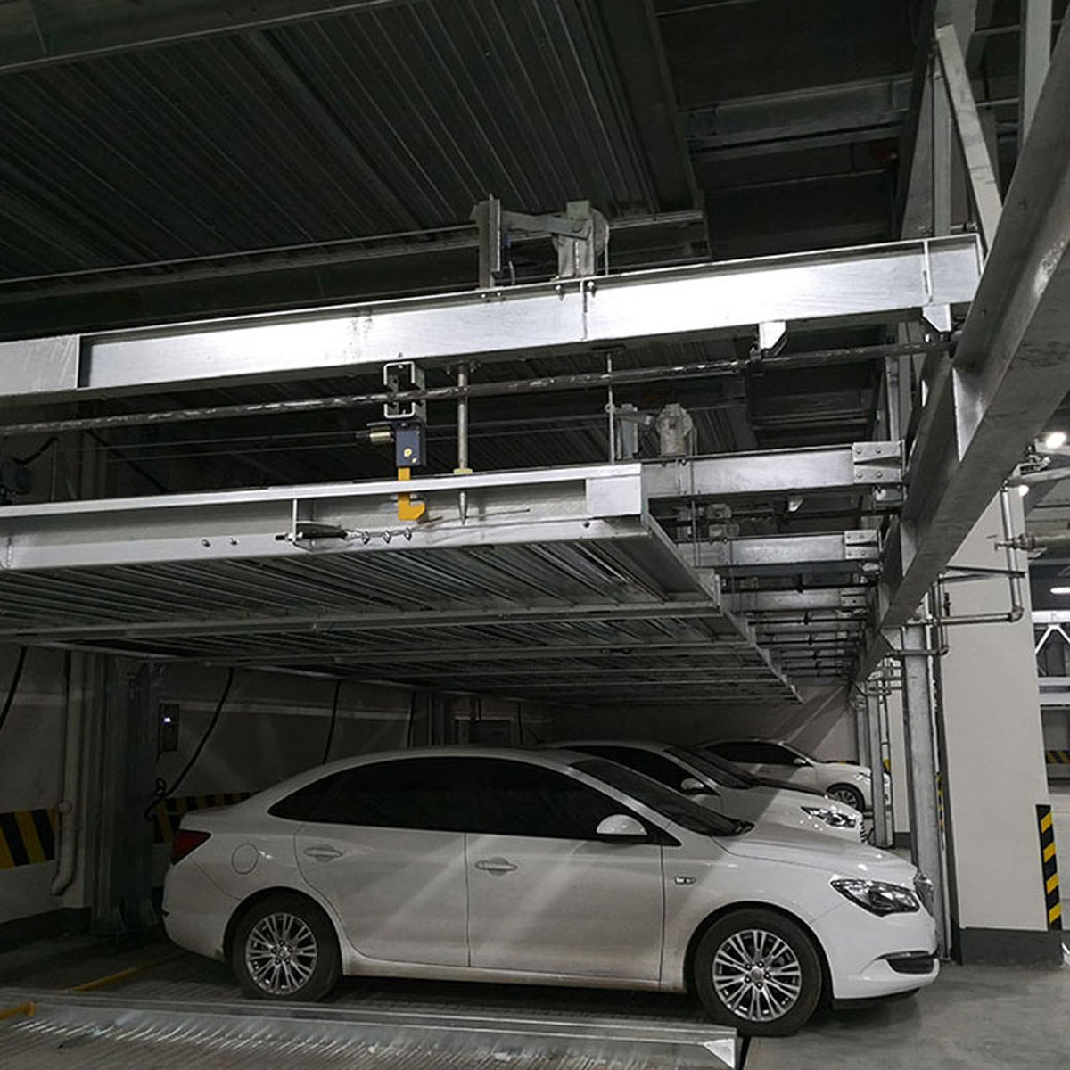 重慶PSH6六層升降橫移機械式立體車庫
