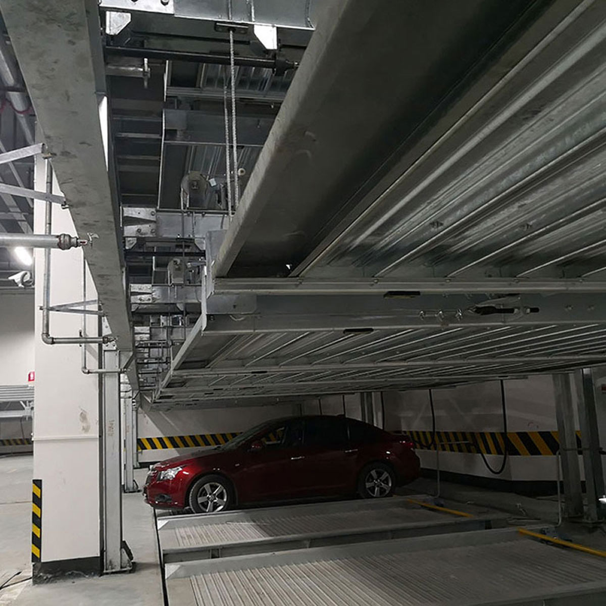 陜西PSH2二層升降橫移機械式立體車庫