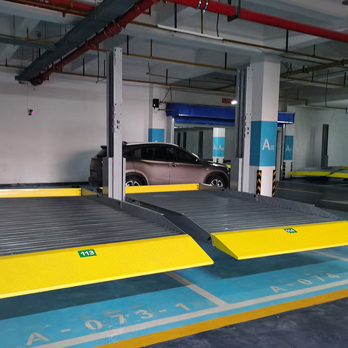 陜西升降橫移式停車立體車庫過驗收