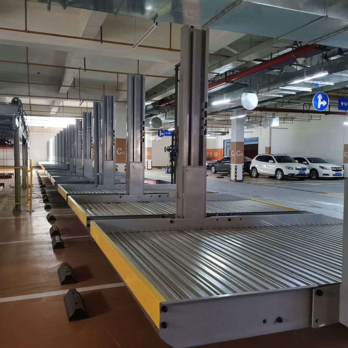 室內機械車位安裝