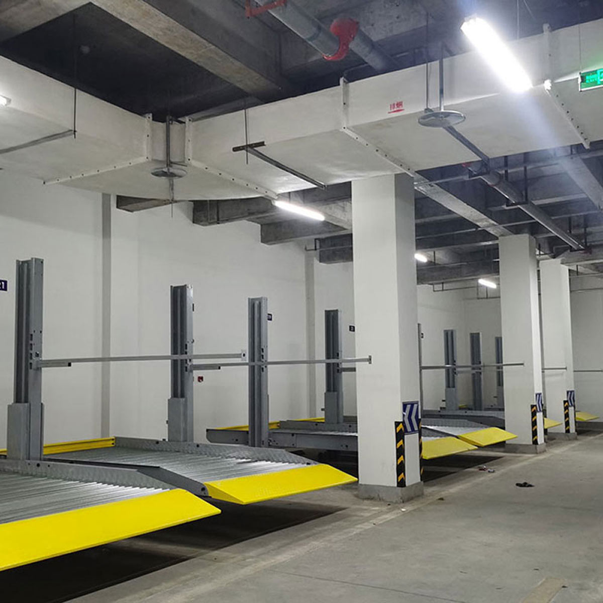 陜西兩柱式機械立體停車設備租用