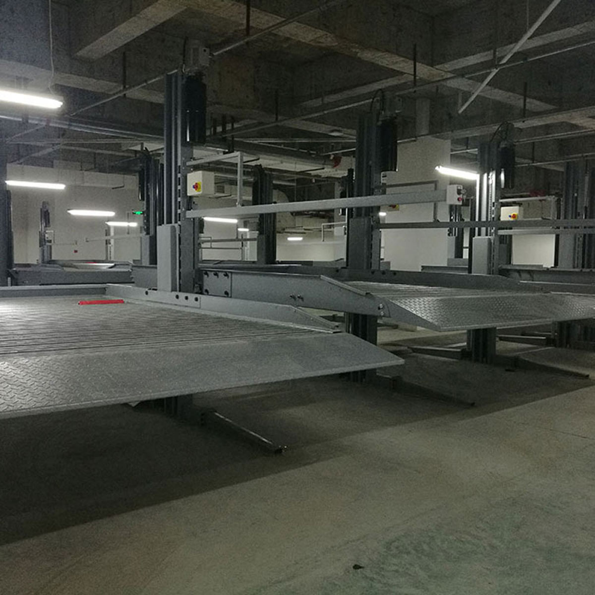 辰溪升降橫移機械立體停車設備拆除
