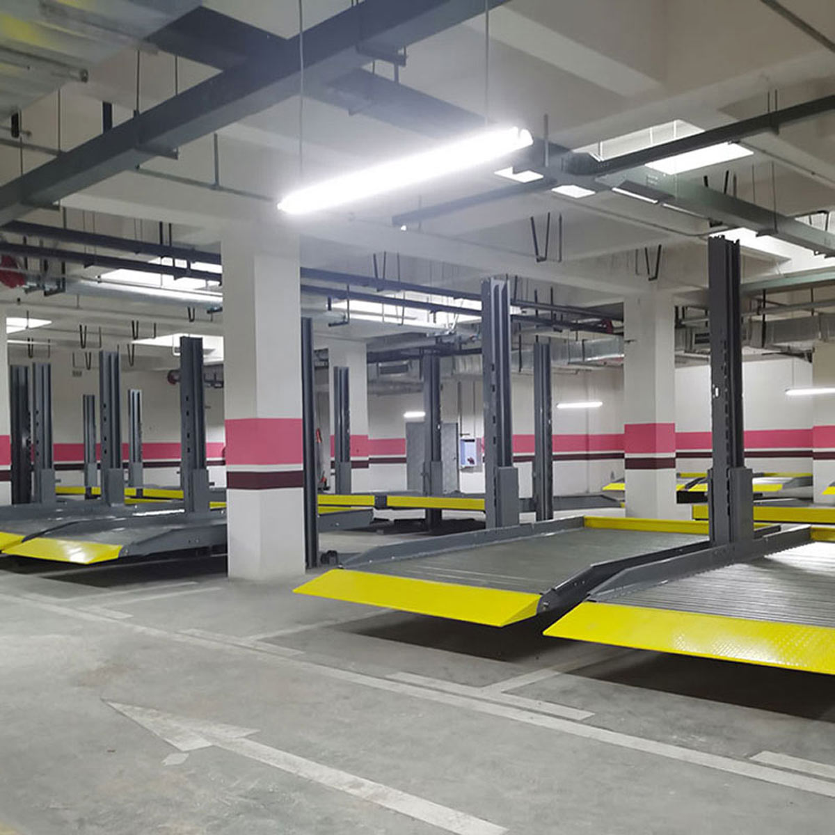 甘肅俯仰式立體車庫停車設備租用