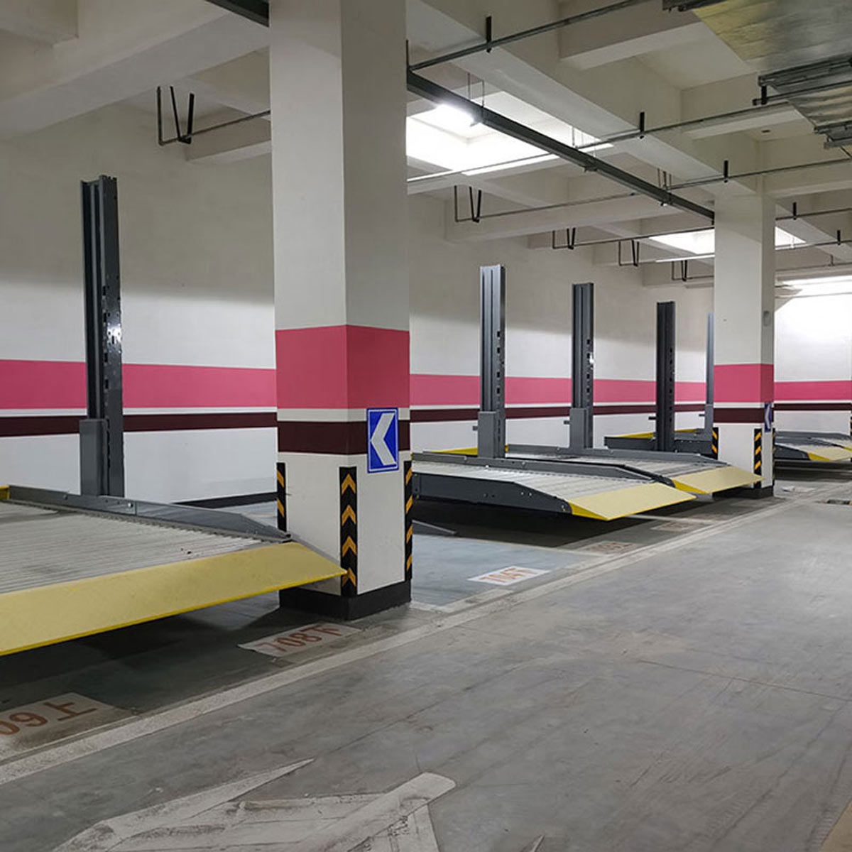 重慶橫移式立體停車庫過驗收