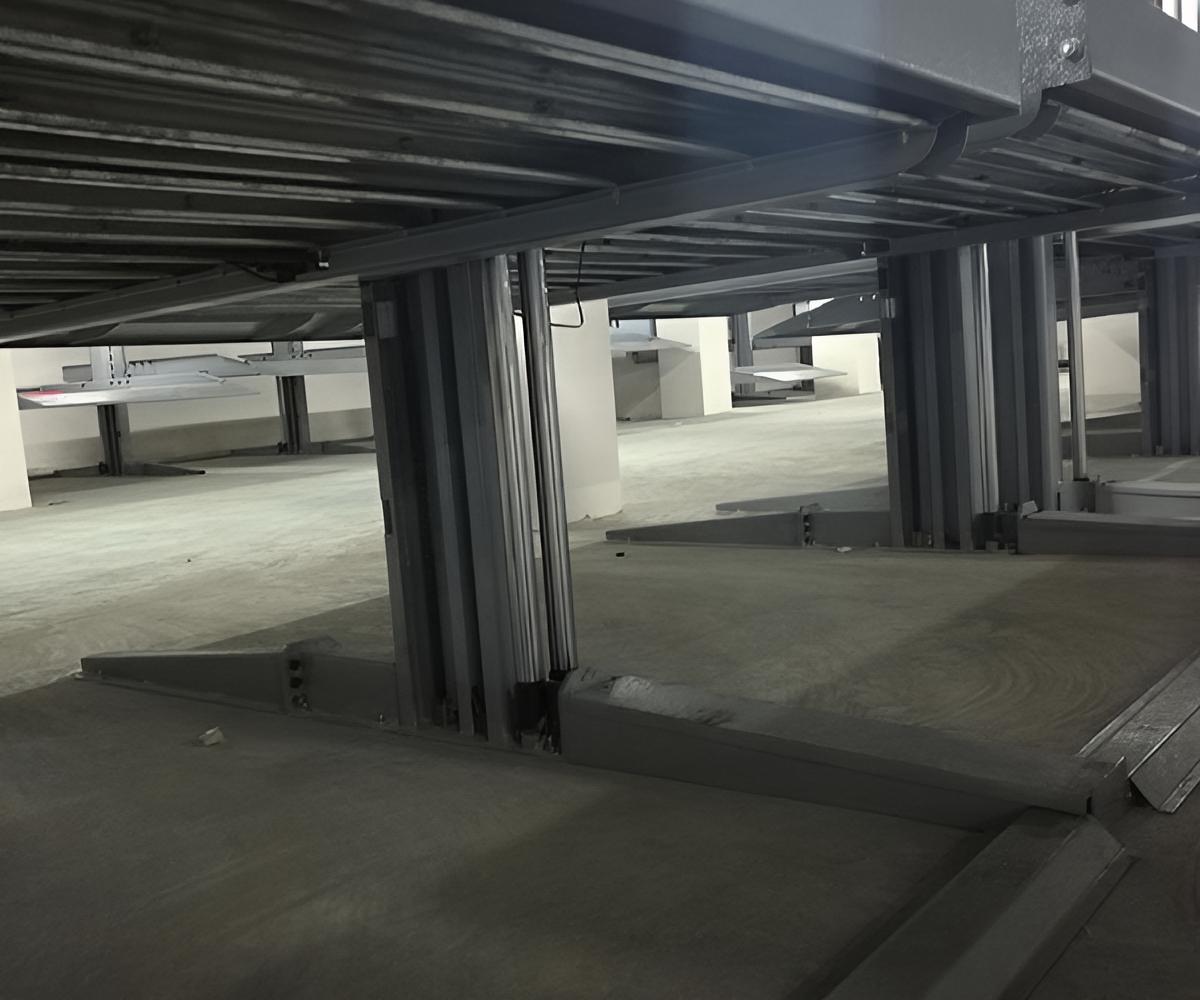 立體車庫租賃新視角手動機械立體車庫翻新