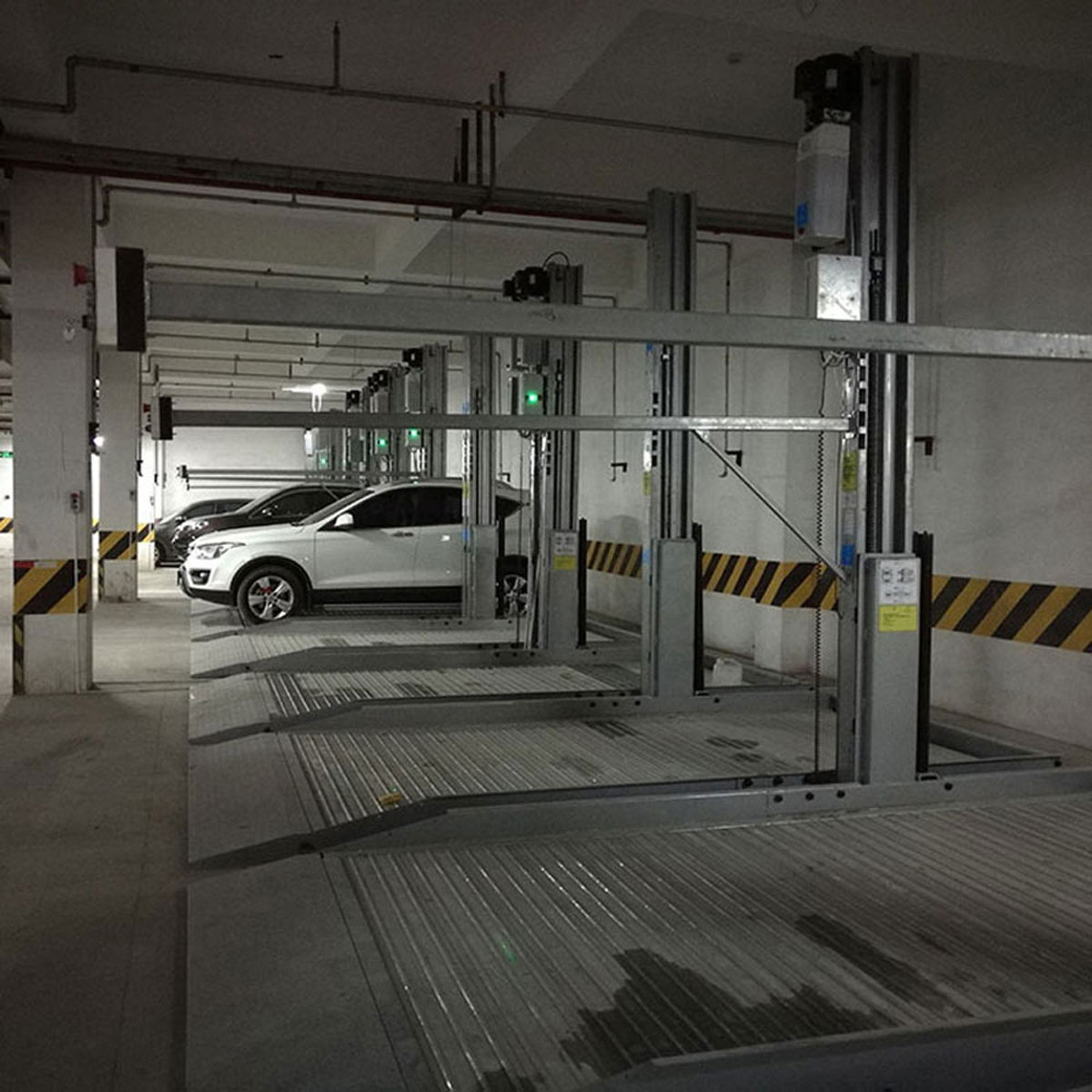 陜西建設立體車庫解決社區停車難