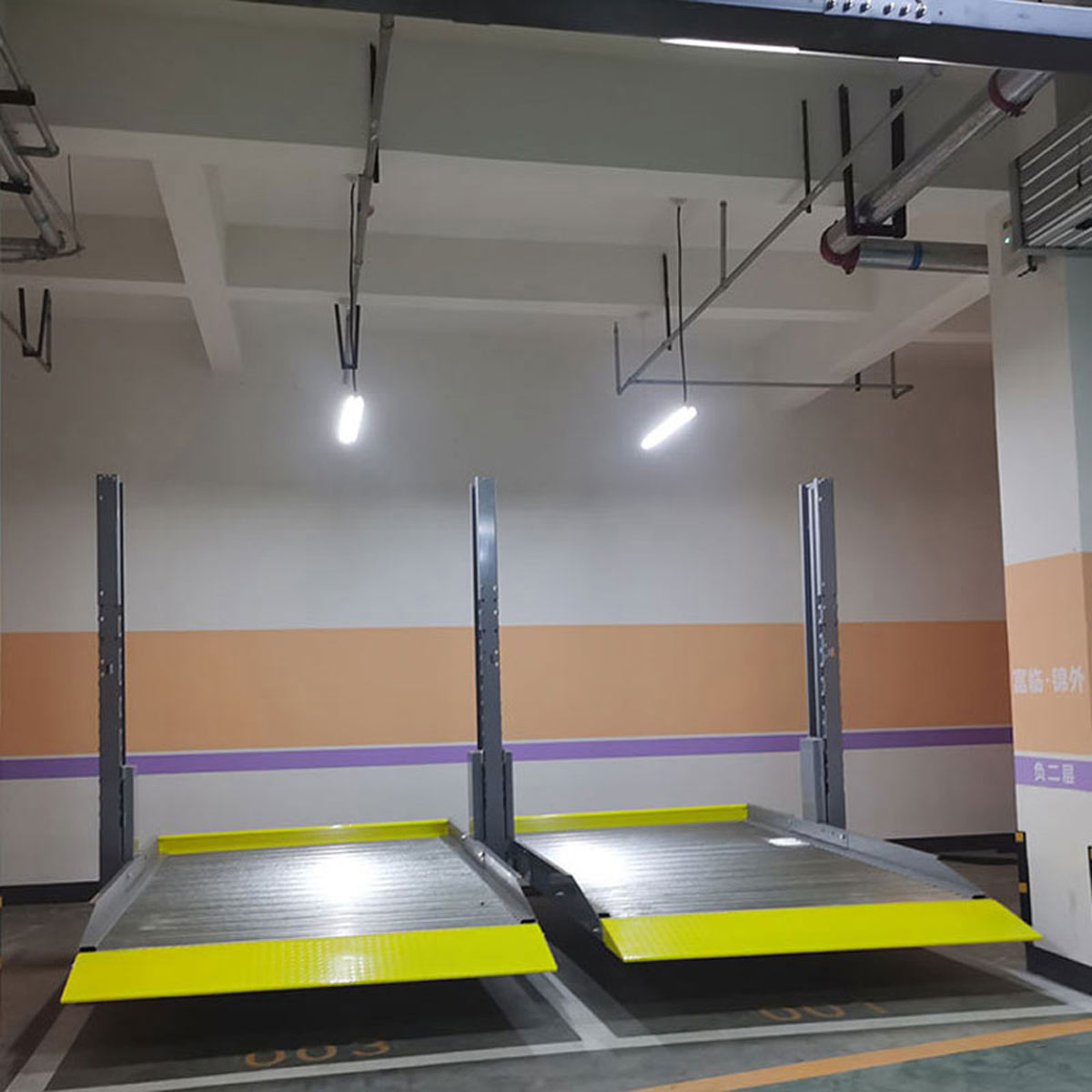 陜西多層升降式立體車庫升降驅動的動力