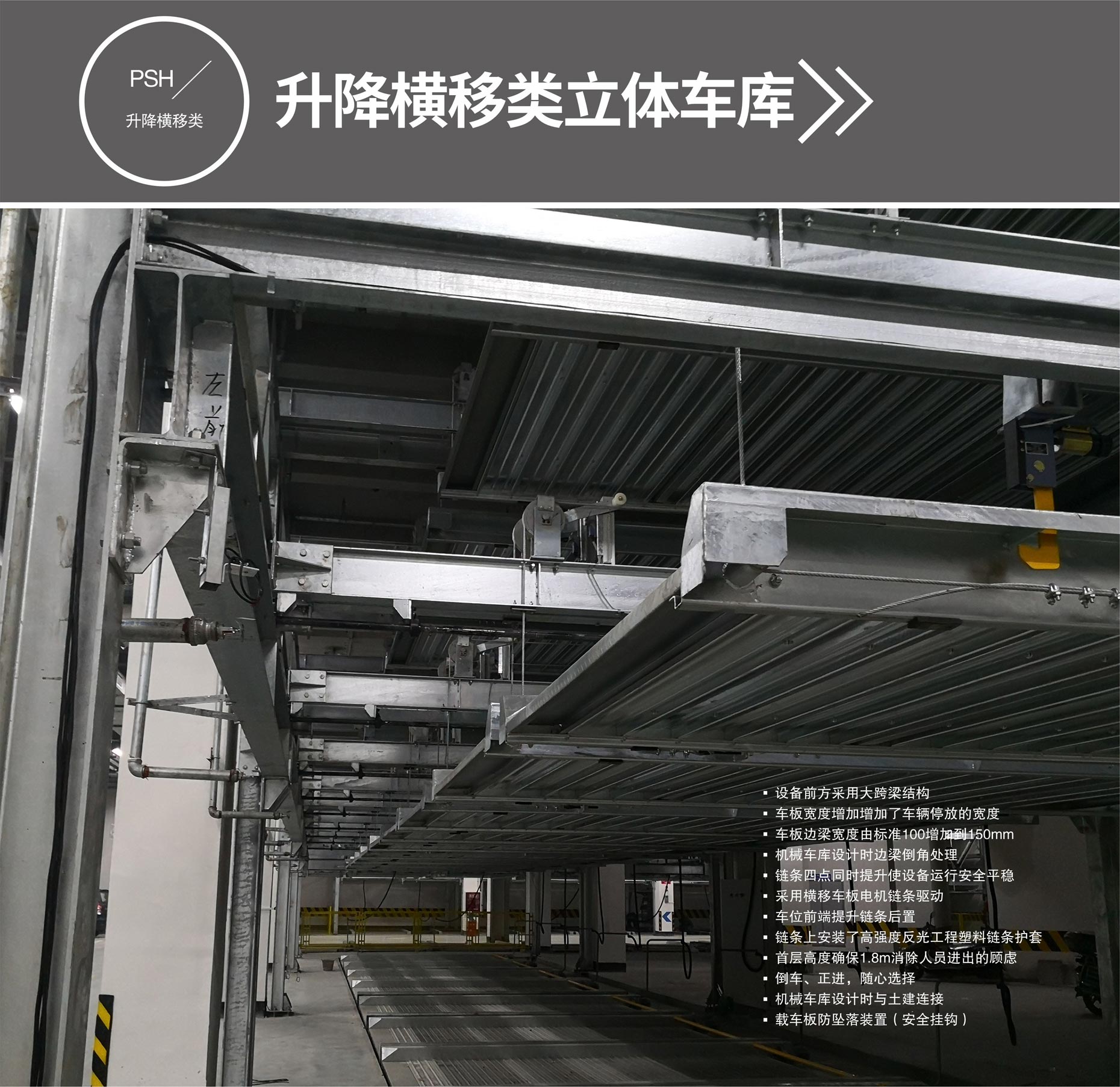四柱簡(jiǎn)易升降機(jī)械立體車(chē)庫(kù)升降橫移式立體車(chē)庫(kù)