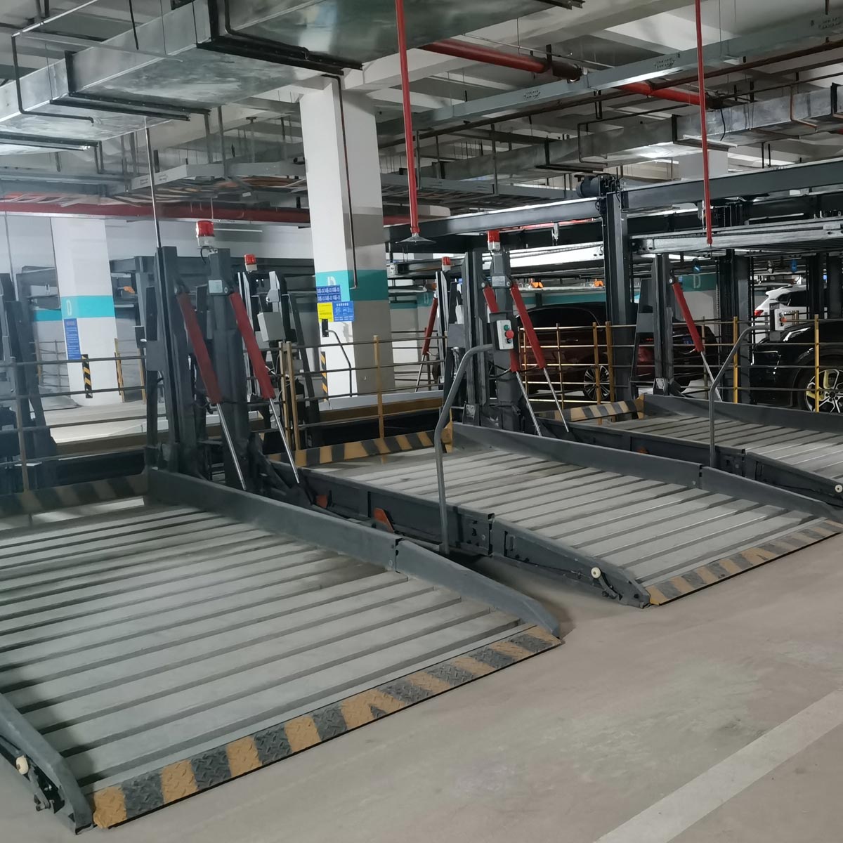 俯仰機械停車場租用俯仰簡易式停車設備租賃經營